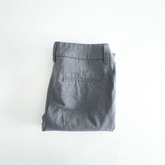 Haggar Womens Pants Trouser Slacks Gray Silver Threads Petite Size 6 - Picture 6 of 10